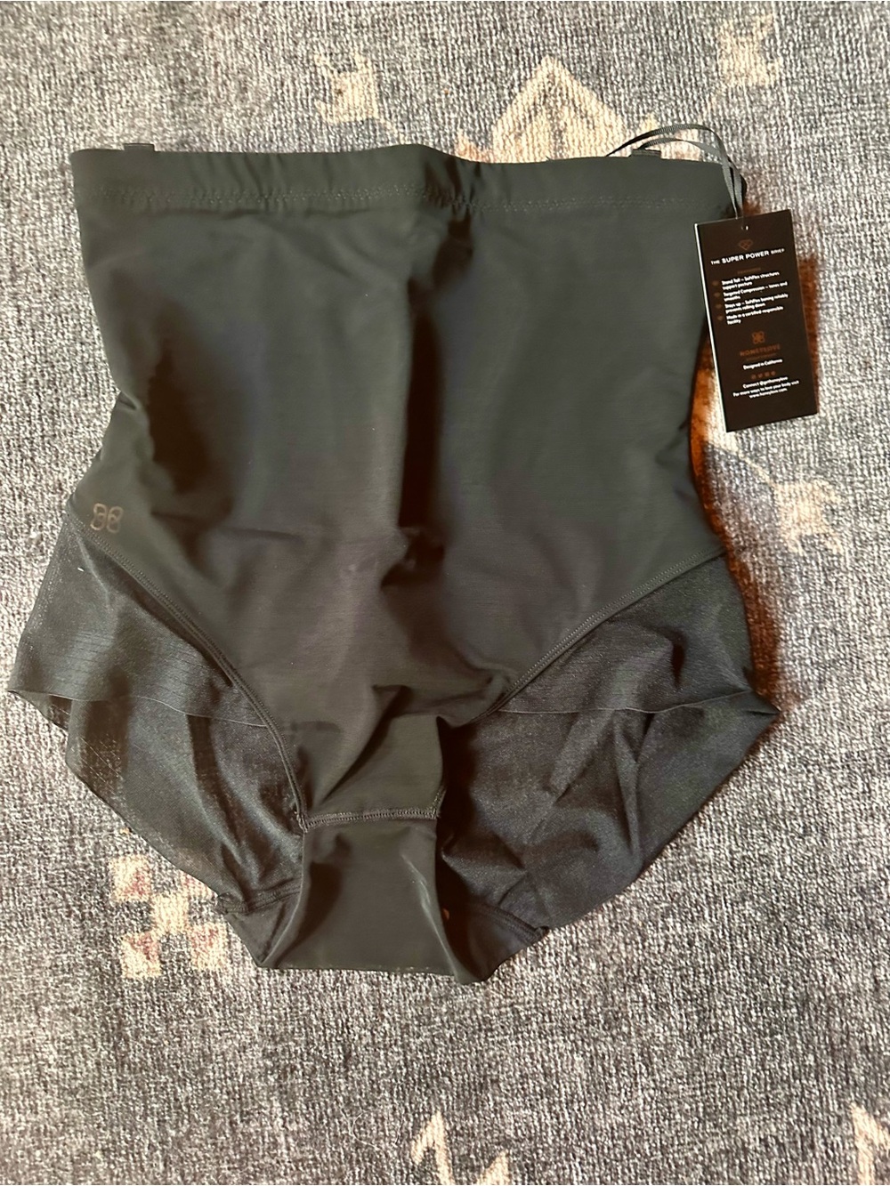 Honeylove High-Waist Shaping Shorts in Black